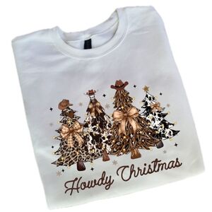 Howdy Christmas Graphic Sweatshirt